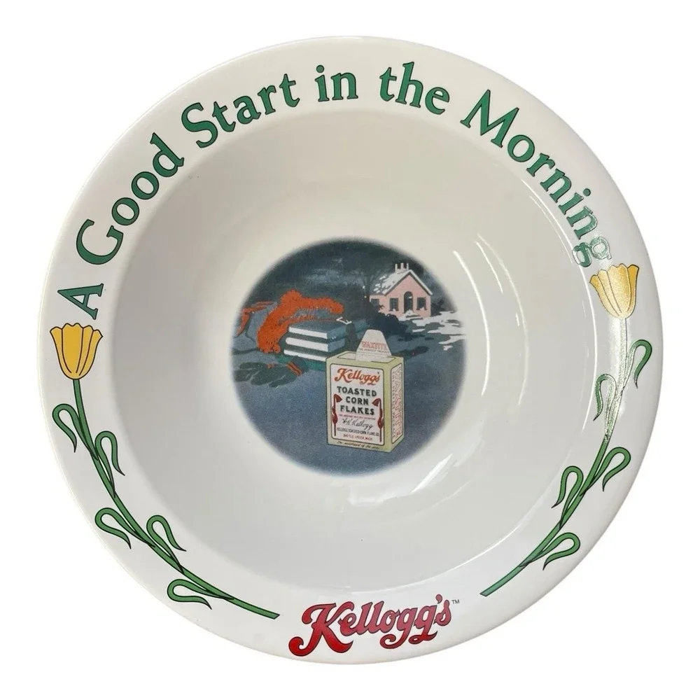 Kellogg's 90 Years Collectible Stoneware Bowls‎